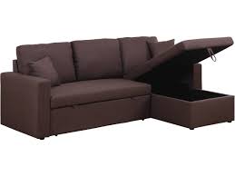 Check spelling or type a new query. Canape D Angle Convertible Avec Coffre Alain 221 X 145 X 85 Cm 3 Places Marron 101417 103037