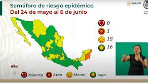 It was first identified in december 2019 in wuhan,. Semaforo Covid 16 Estados En Verde 15 En Amarillo Y 1 En Naranja