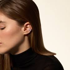 Orecchino a clip Pretty Woman Oro bianco 18k e diamante