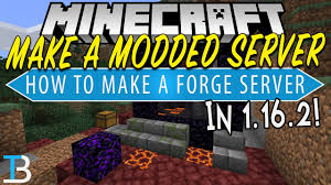 This quick tutorial should fix everything up and get you. How To Make A Modded Server In Minecraft 1 16 2 Make A 1 16 2 Forge Server Youtube