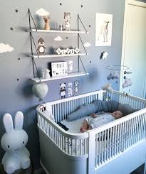 Really Cool Modern Baby Boy Room Idea This Baby Crib Looks Nice I Think The Large Bunny Is A Night Li Baby Boy Bedroom Minimalist Kids Room Nursery Baby Room