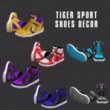 Sims 4 jordans (simsinblaque) jordan 11s recolor by blewis. Leo Sims Tiger Shoes For The Sims 4 Sims 4 Sims 4 Clothing Sims 4 Dresses