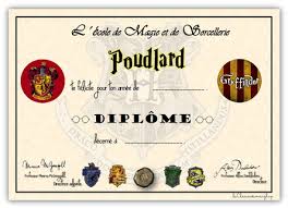 Diplome Harry Potter A Imprimer Activite Manuelle Harry Potter Ecole Harry Potter Anniversaire Harry Potter