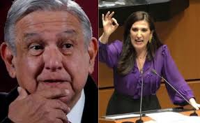 Senadora Kenia López, denunciará a AMLO por llamar a votar por Morena