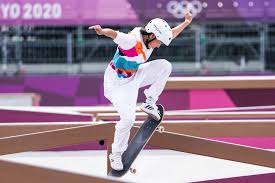Momiji nishiya of japan looked to echo the winning performance of yuto horigome in the men's competition at the same park a day earlier. L29i3ibm6ggchm