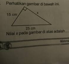 Nilai x pada gambar adalah. Nilai X Pada Gambar Diatas Adalah Brainly Co Id