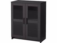 84 t ausonia cabinet double doors brass finished iron cabinetry with glass. Black Cabinets With Glass Doors December 2020