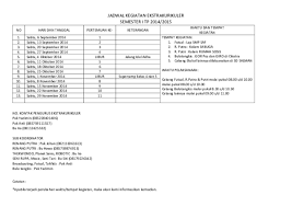 Berikut ini adalah contoh program ekstrakurikuler siswa sd/mi lengkap gratis untuk bapak dan ibu guru. Pdf Jadwal Kegiatan Ekstrakurikuler Semester I Tp 2014 2015 Dadan Setiawan Academia Edu