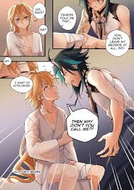 Yaoi porn manhwa Genshin Impact: Call My Name. Aether & Xiao » Page 3