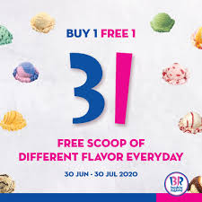 Buy one get one free is a popular marketing tactic for retailers, but is it a good idea? Baskin Robbins Is Running A Buy 1 Free 1 Promotion From Now Until The End Of July