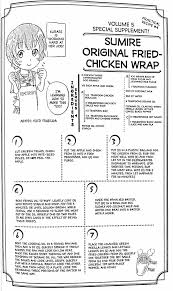 Fried Chicken Wrap From Kurase Food Wars War Recipe Geek Food