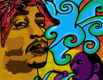 Gangster Rap 2pac Projects :: Photos, videos, logos, illustrations and  branding :: Behance