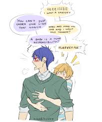 not only lazy, but smart too — Omega!verse Reigisa (alpha Rei, omega  Nagisa) in...