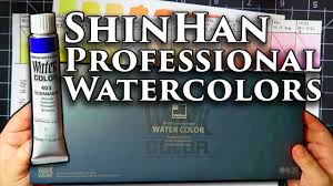 Review Shinhan Professional Watercolors