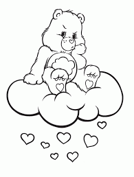 Rainbow care bears coloring page. Care Bear Being Annoyed Coloring Pages Care Bears Coloring Pages Coloring Home