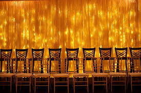 Rental Warm White Led String Curtain Dazian
