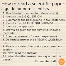 In article review example apa you can see how the author picks words and terms, and then try to apply them to your text. How To Read And Understand A Scientific Paper A Guide For Non Scientists Impact Of Social Sciences