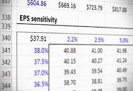 Best microsoft excel guides best excel tips and tricks: Sensitivity Analysis Excel Example Wall Street Prep
