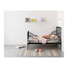 Mobilier Et Decoration Interieur Et Exterieur Black Toddler Bed Ikea Minnen Bed Kids Bedroom Inspiration