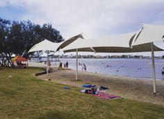 Paradise Point Gold Coast Swimming Enclosure Beach Playgrounds Family Outing Gold Coast Patio Umbrella Ipswich