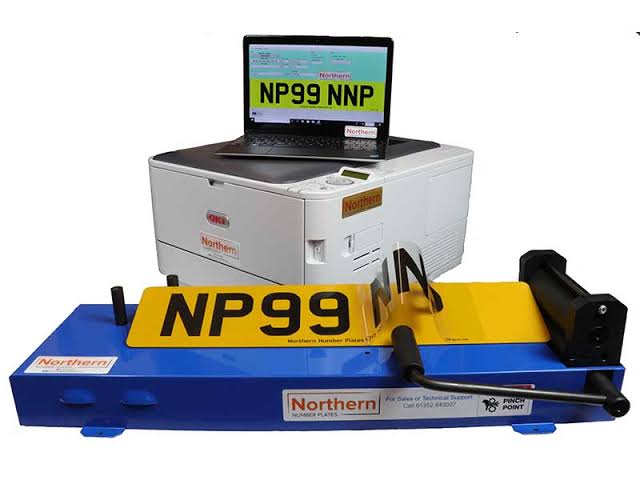 Number Plate Printers and Supplies - Northern Number Plates