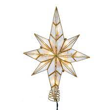 Kurt Adler 10 Light Capiz Bethlehem Star Tree Topper Wayfair This tree topper is suitable for indoor use only and includes spare bulbs and fuses.