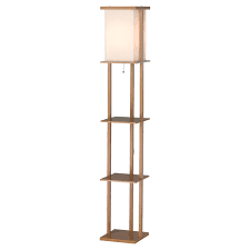 Gorgeous piece adds versatility as the shelves can be used to display photographs and other memorabilia. Floor Lamp With Shelves Ideas On Foter