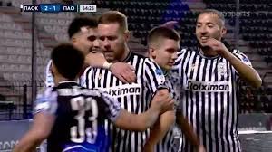 Οι ευκαιρίες του παοκ και τα «όχι» του διούδη. Paok Pana8hnaikos 2 1 Nikh E3 Aeros Gia Ton Dikefalo Podosfairo Sport 24