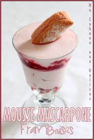 Mousse Mascarpone Chantilly Aux Framboises Fraiches Recette Mascarpone Framboise Recette Mousse Framboise Mousse Mascarpone