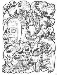 This collection includes mandalas, florals, and more. Badass Coloring Pages