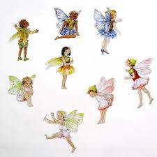 Fairy Wall Stickers Flower Fairy Decals Set Of 8 Watercolor Fairy Decals Flower Fairy Decor Girls Bedroom Fairy Fairy Wall Art Fairy Decor Fairy Stickers