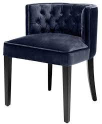 We did not find results for: Casa Padrino Luxury Chesterfield Dining Chair Midnight Blue Black 60 X 58 X H 77 Cm Dining Room Furniture