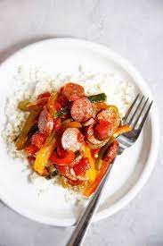 Want To Make Sausage Peppers And Onions In Twenty Minutes This Sausage Peppers And Onions Recip Sausage Peppers And Onions Stuffed Peppers Sausage And Peppers