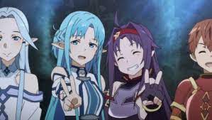 Sword Art Online Ii Episode 21 Yuuki Ganbare Anime Sword Art Online Cosplay Sword Art Online Sword Art