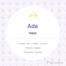 Baby Name Ada Name Inspiration Names With Meaning Baby Names