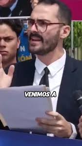 Jóvenes en venezuela realizaron una concentración en la embajada de Estados  Unidos, en #Caracas para rechazar las acciones de ese gobierno en contra  del pueblo #venezolano