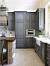 Grey Painted Oak Kitchen Cabinets Before And After