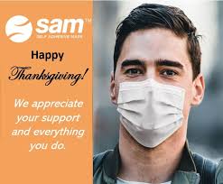 SAM Self Adhesive Face Coverings