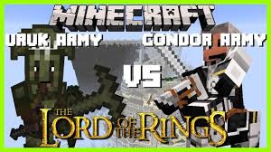 Tolkien's most famous work, the lord of the rings series, and eventually other related tales such as the hobbit and the silmarillion. Minecraft Lord Of The Rings Mod The Armies Of Gondor Vs The Deadly Uruk Armies Youtube