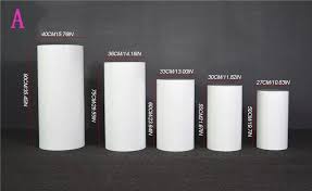 Circle Square Pillars Metal Cylinders Wedding Party Backdrop Table Cake Stand Metal Pedestal White Cylinder Wedding Decoration In 2020 Cake Stand Set Backdrops For Parties Metal Cake Stand