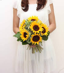 Sunflower bouquet yellow sunflower bridal bouquet sunflower. Sunflower Wedding Bouquet