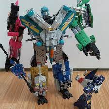 Custom Transformers Combiner Wars Liokaiser And Deathcobra Transformers Moulton House Fan