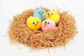 All you need is a regular paper grocery bag and you are well on your way to making a set of shredded paper nests. Baby Birds In A Nest Kids Crafts Fun Craft Ideas Firstpalette Com