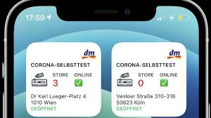 Pro woche erhalten versicherte fünf selbsttests. Corona Widget Zeigt Schnelltest Verfugbarkeit Bei Dm An Golem De