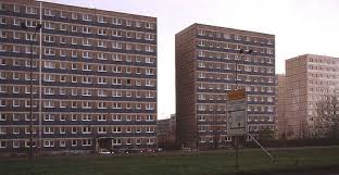 Halle Neustadt Apr 1995 Neustadt East Germany Germany