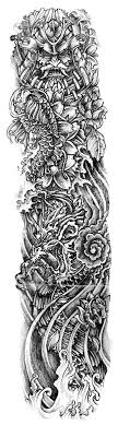 Ethnic cow cow horns, hipster body tattoo design elements leaves bull skull feather bulls skeleton head buffalo sacred geometry animals vector black & white drawing border flowers black. Irezumi Tattoo Design Drawing Sleeve Free Download Png Hd Free Png Images Vector Psd Clipart Templates