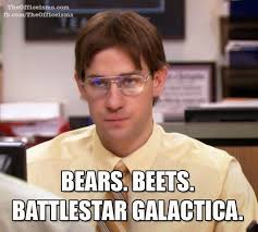 Friday Frivolity The Office Memes Edition A Link Up For All Things Fun Funny And Encouraging The Office Battlestar Galactica This Or That Questions