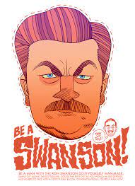 Ron Swanson Art Of Dan Ron Swanson Parks And Recreation