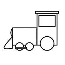 Drawing A Cartoon Train Train Clipart Train Template Train