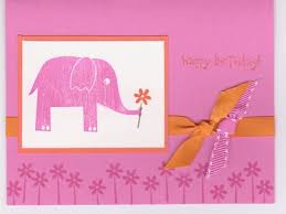 Stampin Up Set Wild About You Kids Birthday Cards Zoo Babies Card Cards Handmade